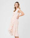 Ripe Maternity &#39;Alanna&#39; Tie Front Dress - Peachy Pink