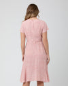 Ripe Maternity &#39;Vanessa&#39; Tie Front Dress - Dusty Coral Pink