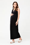 &#39;Virtue&#39; Nursing Maxi Dress - Black