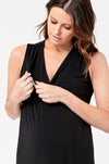 Ripe Maternity &#39;Virtue&#39; Nursing Maxi Dress - Black