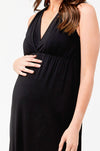 Ripe Maternity &#39;Virtue&#39; Nursing Maxi Dress - Black