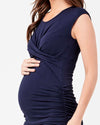 Ripe Maternity Cross My Heart Dress - Ink