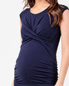 Ripe Maternity Cross My Heart Dress - Ink