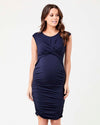 Ripe Maternity Cross My Heart Dress - Ink