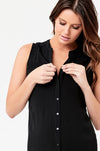 Ripe Maternity &#39;April&#39; Nursing Tunic Dress - Black