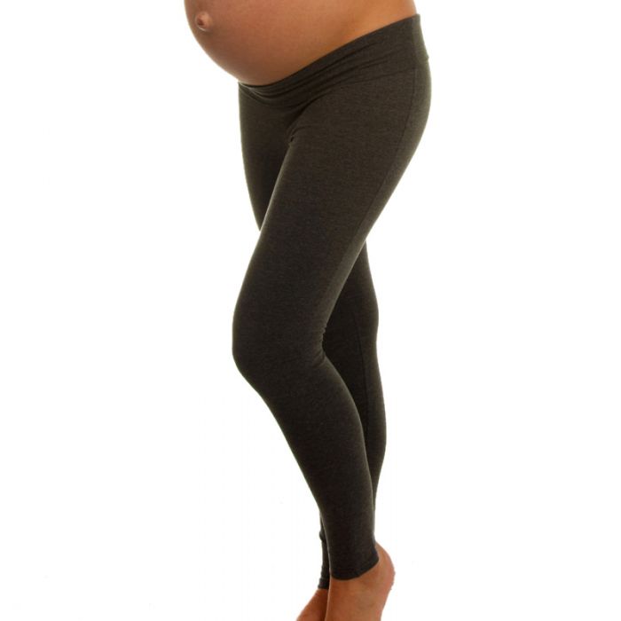 Ripe Maternity Basic Ankle Leggings - Black