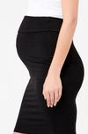 Ripe Maternity &#39;Mia&#39; Plain Skirt - Black