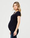 Ripe Maternity &#39;Embrace&#39; Short Sleeve Nursing Tee - New Navy