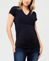 Ripe Maternity &#39;Embrace&#39; Short Sleeve Nursing Tee - New Navy