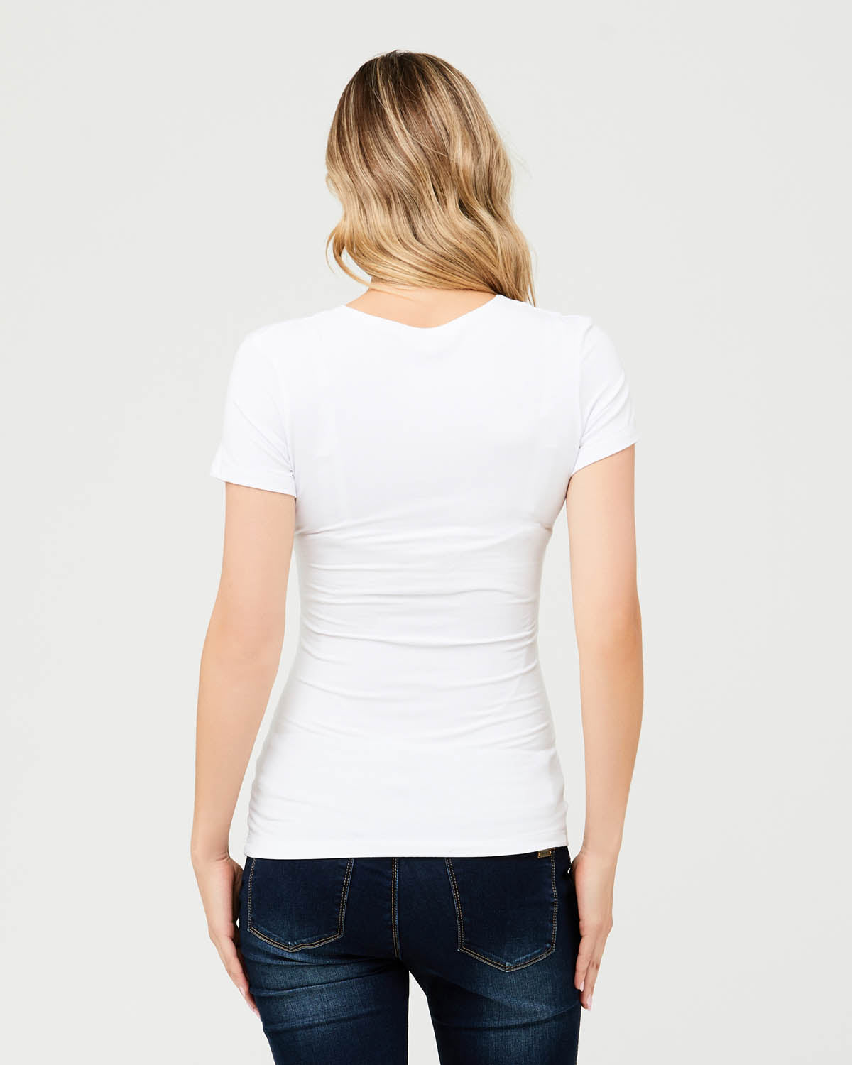 White ‘Embrace&#39; Nursing Tee