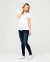 Ripe Maternity &#39;Embrace&#39; Short Sleeve Nursing Tee - White