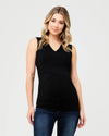 &#39;Embrace&#39; Nursing Tank - Black