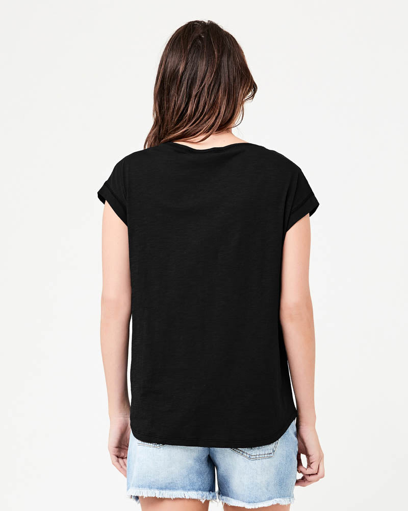 &#39;Richie&#39; Nursing Tee - Black