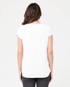 Ripe Maternity &#39;Richie&#39; Nursing Tee - White