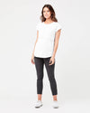 Ripe Maternity &#39;Richie&#39; Nursing Tee - White