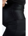 SRC Pregnancy Shorts - Mini - Over The Bump - Black