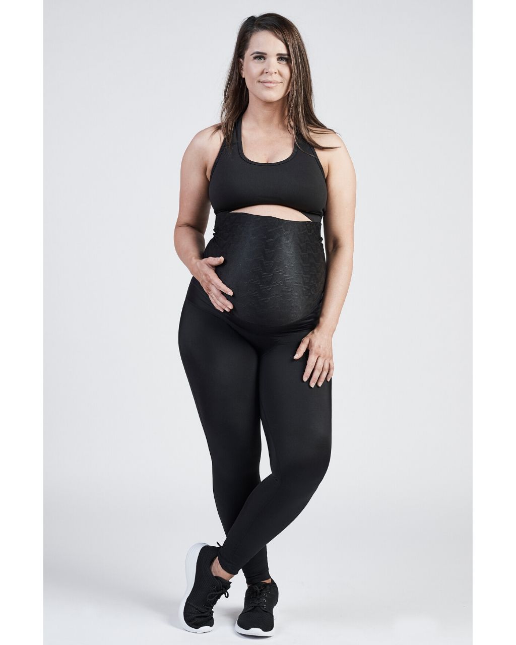 SRC Pregnancy Leggings - Over The Bump - Black