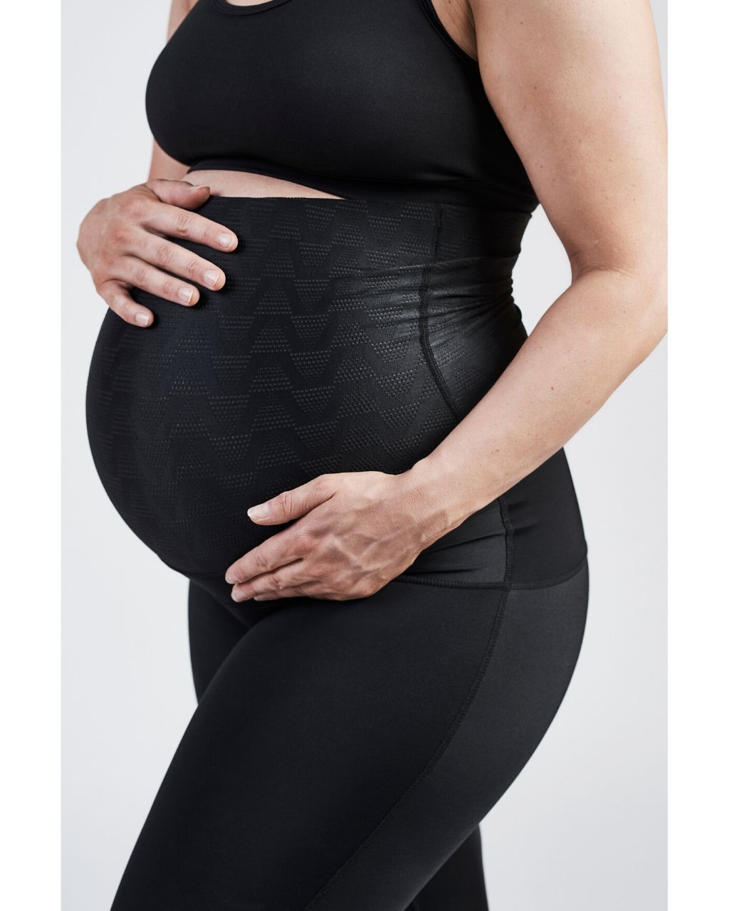 SRC Pregnancy Leggings - Over The Bump - Black