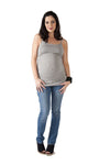 Szabo Maternity Skinny Jeans - Bleached Denim
