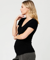 Black - Ripe Maternity &#39;Embrace&#39; Short Sleeve Nursing Tee