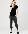 Black - Ripe Maternity &#39;Embrace&#39; Short Sleeve Nursing Tee