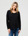 Ripe Maternity &#39;Jaiden&#39; Long Sleeve Tee - Black
