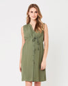 Ripe Maternity &#39;April&#39; Nursing Tunic Dress - Khaki