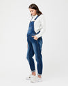 Denim Maternity Overalls - Indigo