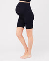 Ripe Maternity Seamless Support Shorts in Black &amp; Natural