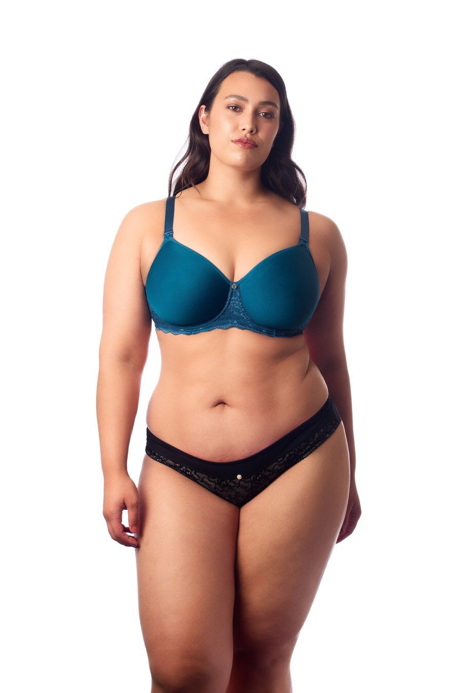 Hotmilk 'Obsession' Flexi-Underwire Contour Nursing Bra - Aquamarine