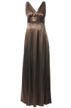 Ripe Maternity &#39;Luxe&#39; Satin Formal Dress - Black or Bronze