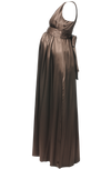 Ripe Maternity &#39;Luxe&#39; Satin Formal Dress - Black or Bronze