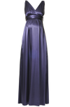 Ripe Maternity &#39;Luxe&#39; Satin Formal Dress - Black or Bronze